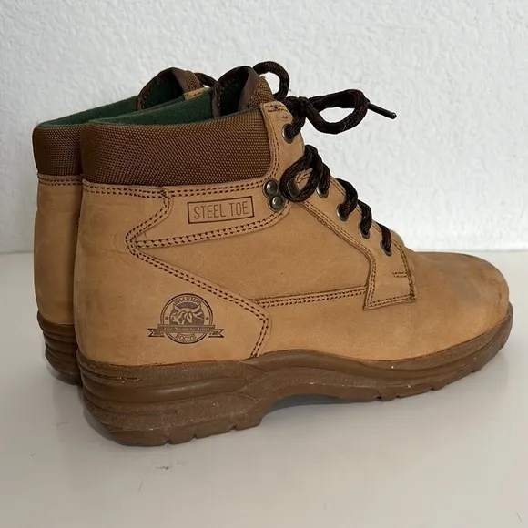 Brahma Oak Steel Toe Work Utility Boots 7.5 EEE Unisex