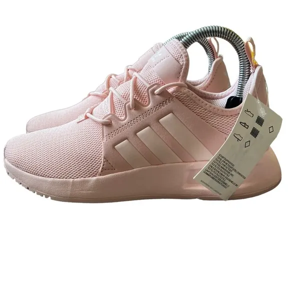 Brand New Adidas Originals X_PLR Girls Light Pink White Athletic Shoes Size 4.5Y