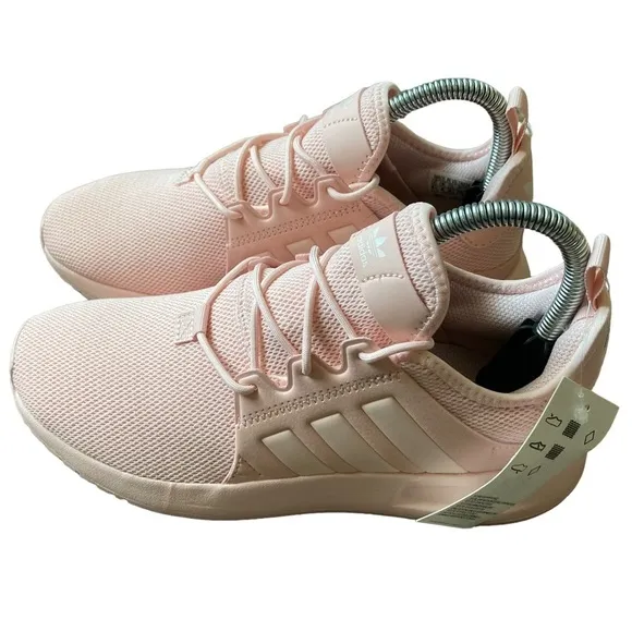 Brand New Adidas Originals X_PLR Girls Light Pink White Athletic Shoes Size 4.5Y