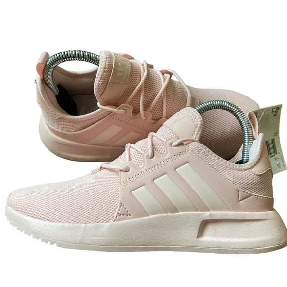 Brand New Adidas Originals X_PLR Girls Light Pink White Athletic Shoes Size 4.5Y
