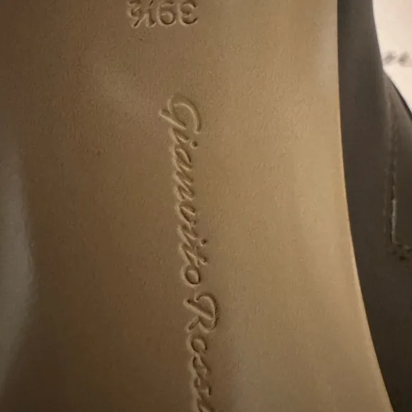 Brand New - Gianvito Rossi Brown Leather Ankle Boots