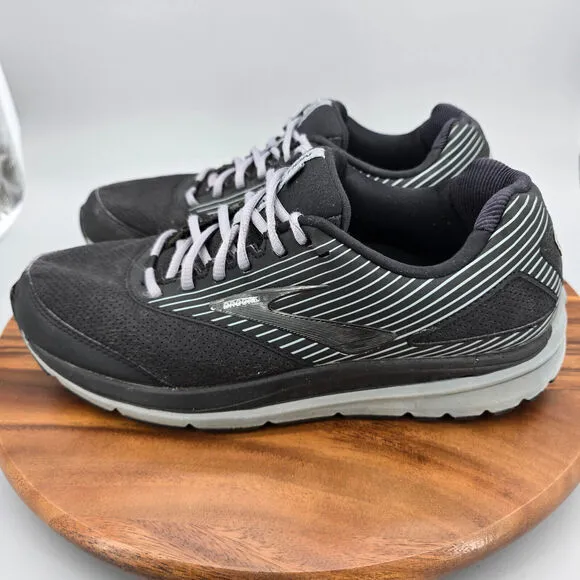 Brooks Addiction Walker Shoes Men's 11 D Black Athletic Sneakers NO INSOLES