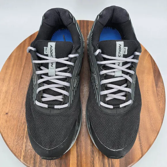 Brooks Addiction Walker Shoes Men's 11 D Black Athletic Sneakers NO INSOLES