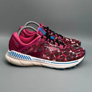 Brooks Adrenaline GTS 22 Women's 9 Magenta Athletic Sneakers Lace-Up Shoes