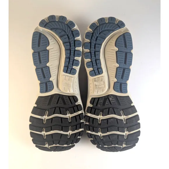 Brooks Ghost 12 Running Shoes Sneaker Trainers Black Blue Men's Size 13