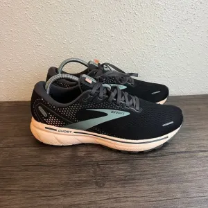 Brooks Ghost 14 Black Pearl Peach Athletic Running Shoes Womens Size 10.5‎ US