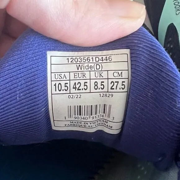Brooks Ghost 14 Blue Purple Athletic Running Sneakers Women's Size US 10…