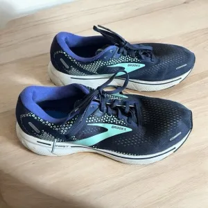 Brooks Ghost 14 Blue Purple Athletic Running Sneakers Women's Size US 10…