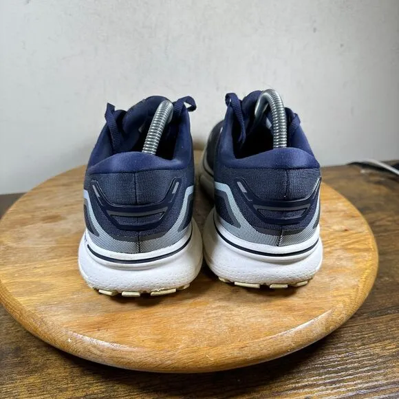 Brooks‎ Ghost 15 Blue White Lace Up Athletic Shoes 1203801B450 Women's Size 10 B