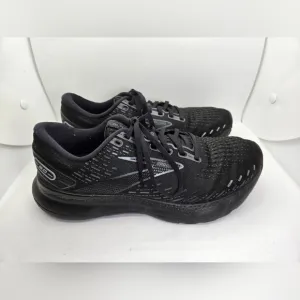 Brooks Glycerin GTS 20 Shoes Men's 9 D Black Running Athletic Distance Sneakers