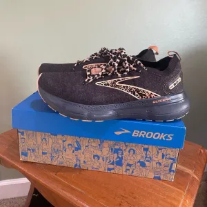 Brooks Glycerin StealthFit 20 Size 10 Leopard Women's Running Shoes B Width