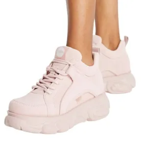 Buffalo London Corin Platform Leather Sneaker Shoes 8.5 Women's NEW IN BOX!