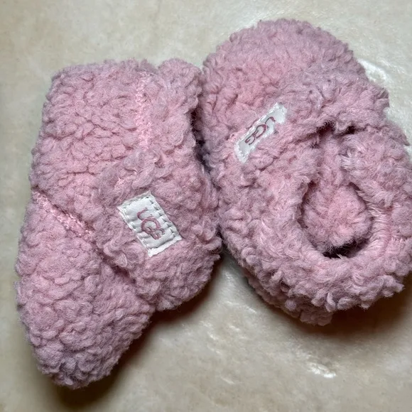 Bundle: Collage Frame UGG Pink Shoes &amp; Baby on Board Stickers for Baby Girl