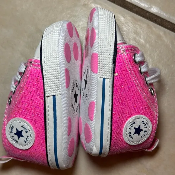 Bundle: Collage Frame UGG Pink Shoes &amp; Baby on Board Stickers for Baby Girl