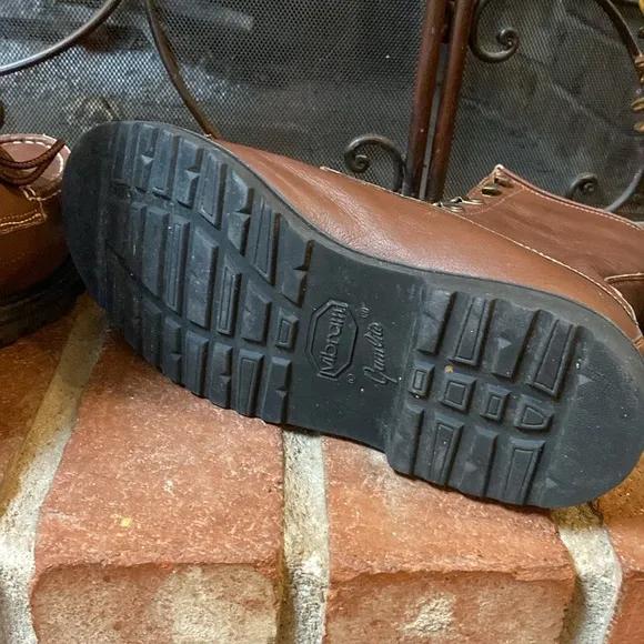 Cabela’s Gore-Tex Mens Work Hunting Soft Moc Toe Boots Leather Size 8 extra Wide