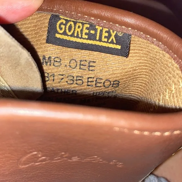 Cabela’s Gore-Tex Mens Work Hunting STEEL TOES Boots Leather size 8 Extra Wide