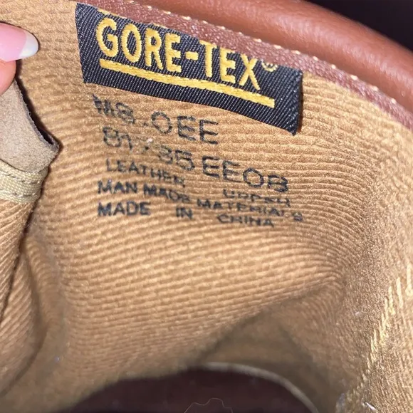 Cabela’s Gore-Tex Mens Work Hunting STEEL TOES Boots Leather size 8 Extra Wide