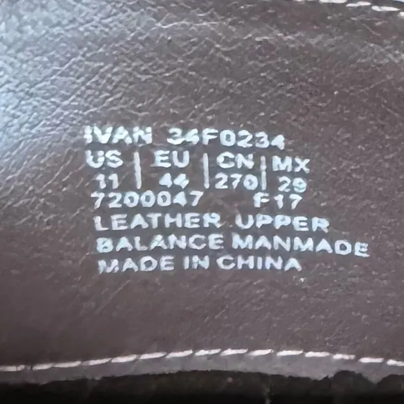 Calvin Klein Men's Pebbled Brown Leather Driving Shoes