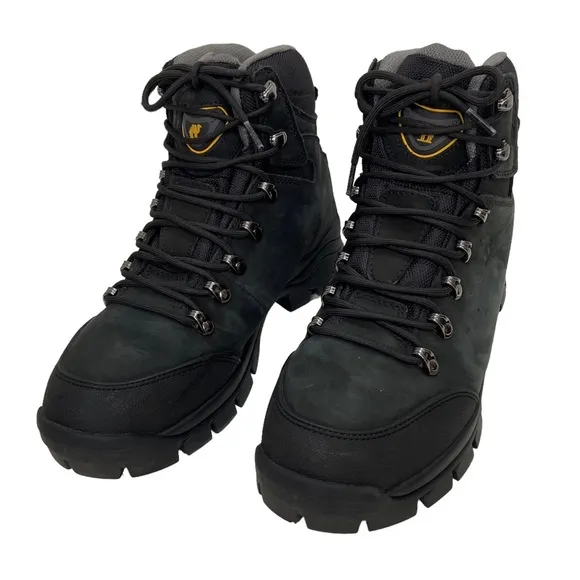 CAMEL CROWN Outdoor Mid Hiker Leather Boots New