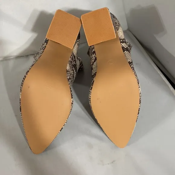 Cape Robbin Ankle Boots Je Snake Skin Size 9