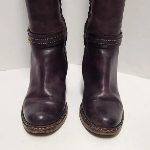 Capezzani Leather Tall Boots