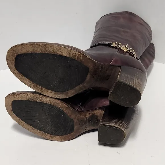 Capezzani Leather Tall Boots