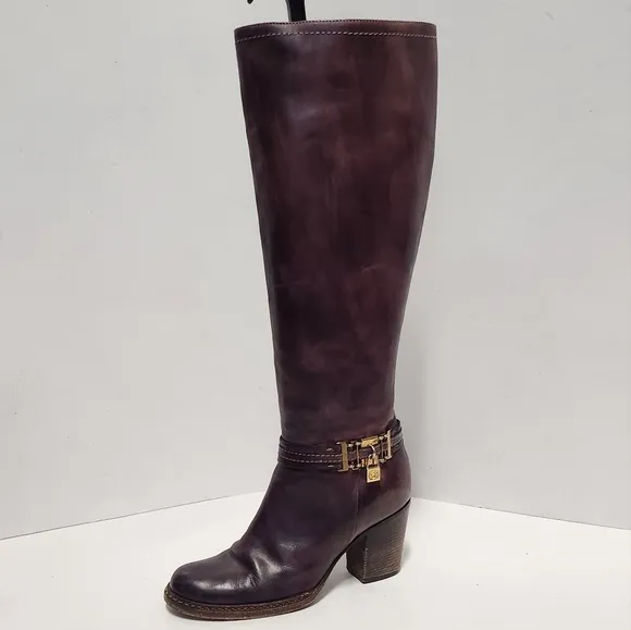 Capezzani Leather Tall Boots