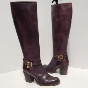 Capezzani Leather Tall Boots