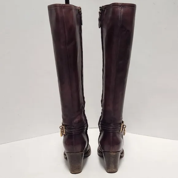 Capezzani Leather Tall Boots