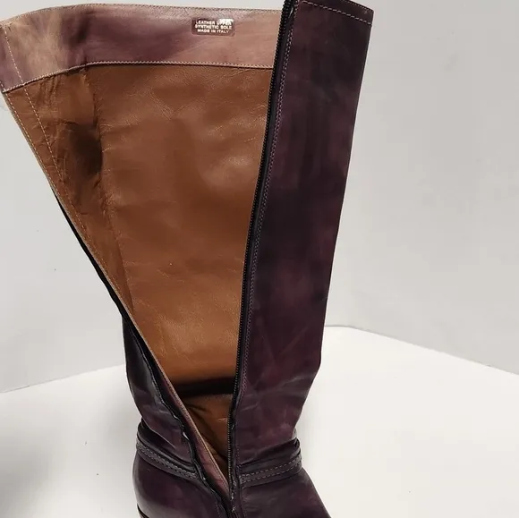 Capezzani Leather Tall Boots
