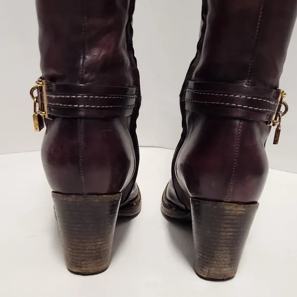Capezzani Leather Tall Boots