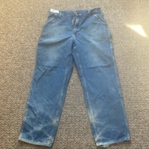 Carhart industrial grade blue jeans/work pants same description no rip.