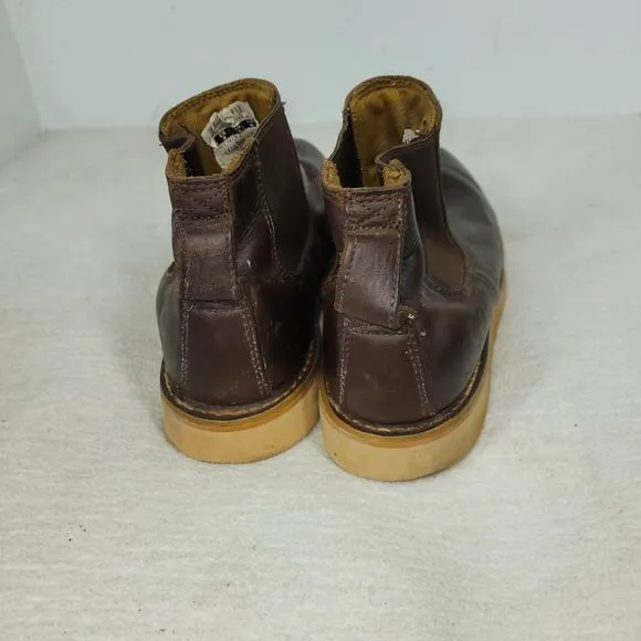Carhartt Boots Mens Sz 8 M Brown Wedge Chelsea Soft Toe Workwear Gorpcore Work