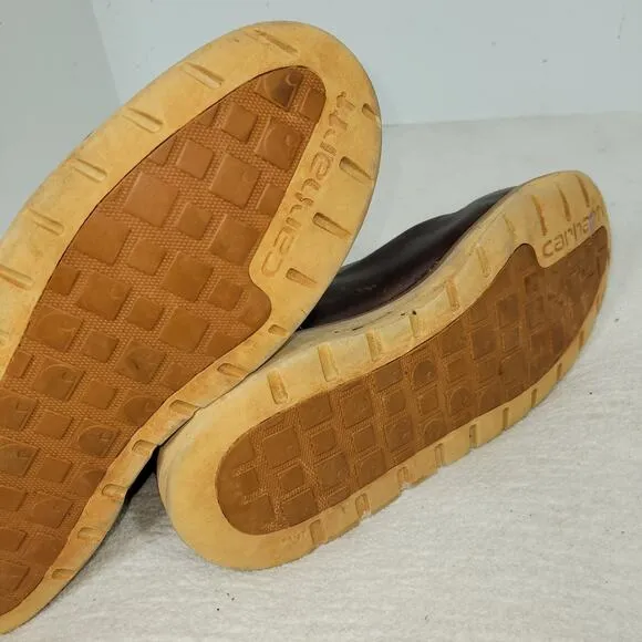 Carhartt Boots Mens Sz 8 M Brown Wedge Chelsea Soft Toe Workwear Gorpcore Work