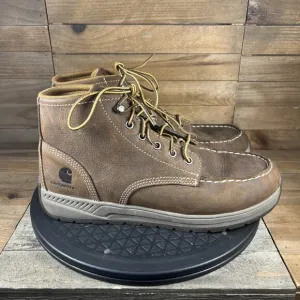 Carhartt CMX4023 Boots Mens Size 8M Brown Chukka Oxford Moc Toe Work