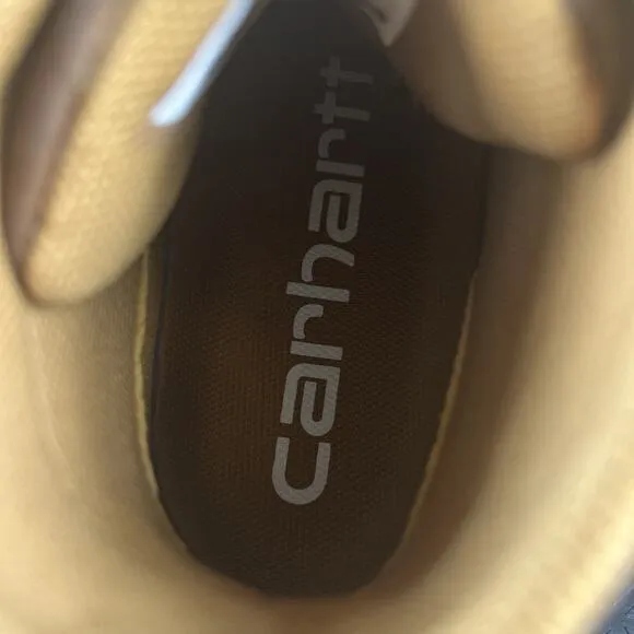 Carhartt CMX4023 Boots Mens Size 8M Brown Chukka Oxford Moc Toe Work