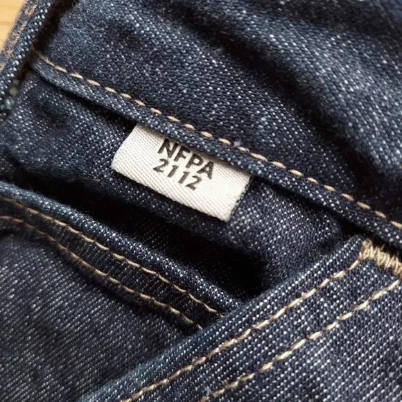 Carhartt Mens Jeans Size 32 X 36 Flame Resistant Denim Utility Dungaree