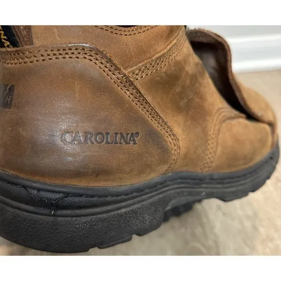 Carolina 14D CA3630 Foreman Brown Leather MetGuard Steel Toe Mens Work Boots