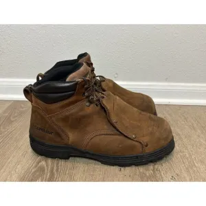 Carolina 14D CA3630 Foreman Brown Leather MetGuard Steel Toe Mens Work Boots