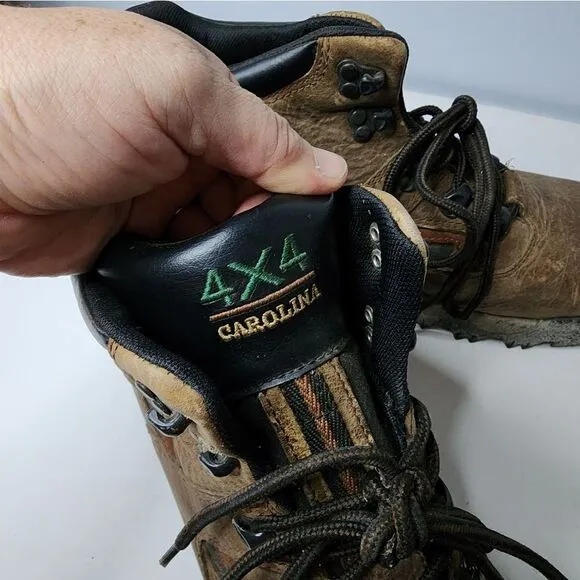 Carolina vibram sole work boots men's size 12