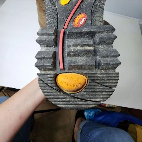 Carolina vibram sole work boots men's size 12
