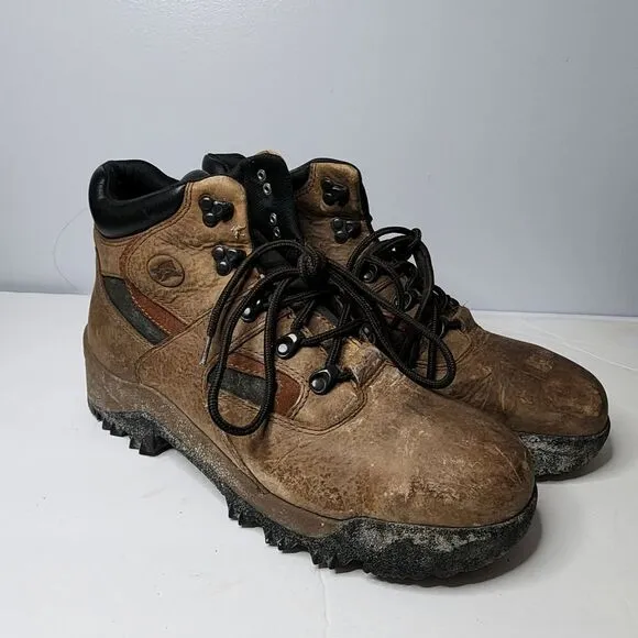 Carolina vibram sole work boots men's size 12