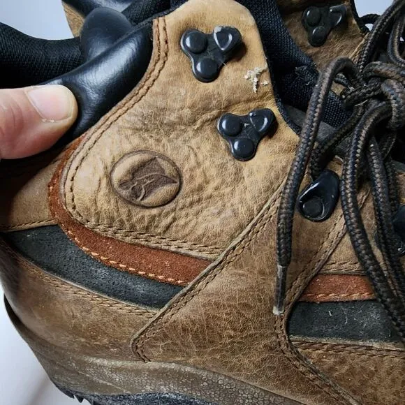 Carolina vibram sole work boots men's size 12