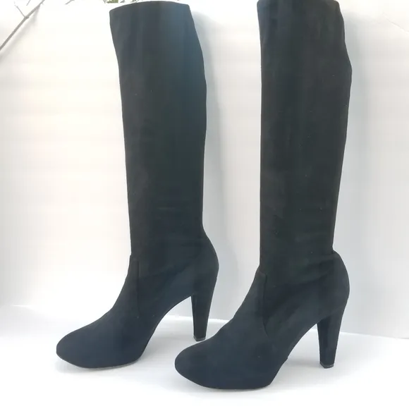 Casadei  Microfiber suede Tall heeled boots