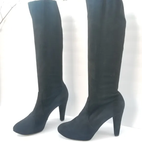 Casadei  Microfiber suede Tall heeled boots