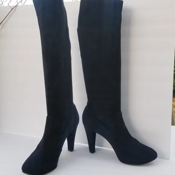 Casadei  Microfiber suede Tall heeled boots