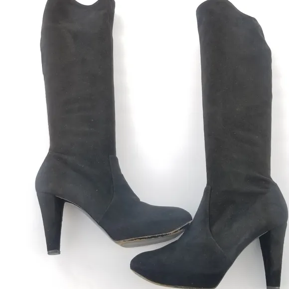 Casadei  Microfiber suede Tall heeled boots