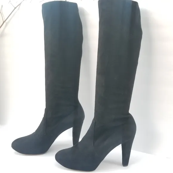 Casadei  Microfiber suede Tall heeled boots