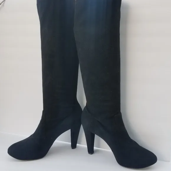 Casadei  Microfiber suede Tall heeled boots