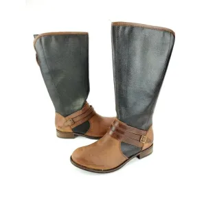 CAT Women's Sabrina Canvas Back Zip Tall Boot 6